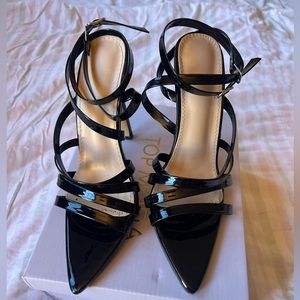 New Black Top Moda Heels